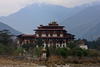 Dzong de Punakha Bhoutan 2013