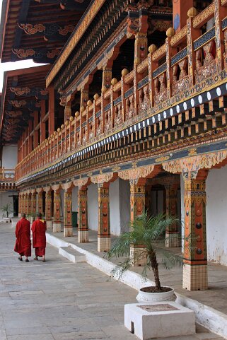 Dzong de Punakha Bhoutan 2013