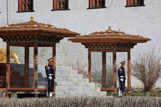 Dzong de Taschichho - Thimphu Bhoutan 2013