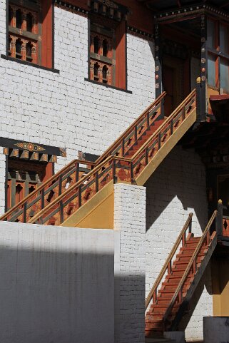 Dzong de Taschichho - Thimphu Bhoutan 2013