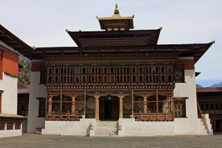 Dzong de Taschichho - Thimphu Bhoutan 2013