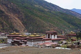 Dzong de Taschichho - Thimphu Bhoutan 2013