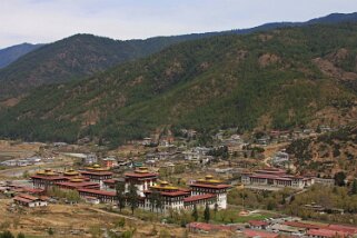 Dzong de Taschichho - Thimphu Bhoutan 2013