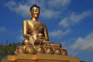 Le Buddha de Thimphu Bhoutan 2013