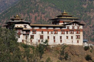 Dzong de Trashigang Bhoutan 2013