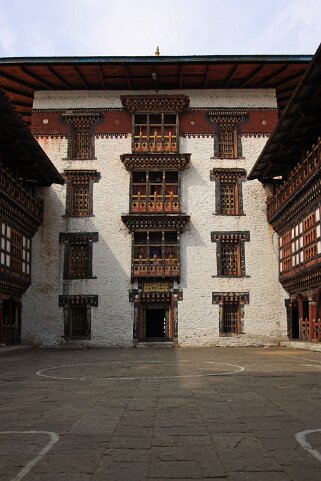 Dzong de Trashigang Bhoutan 2013