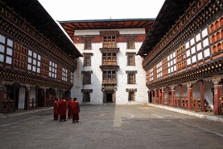 Dzong de Trashigang Bhoutan 2013