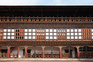 Dzong de Trashigang Bhoutan 2013