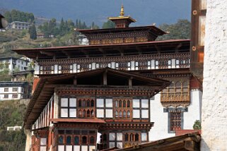 Dzong de Trongsa Bhoutan 2013