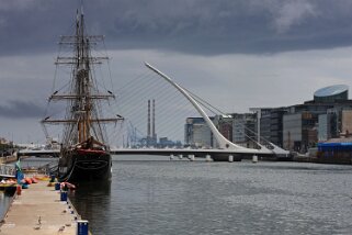 Samuel Beckett Bridge - Dublin Irlande 2013