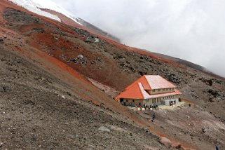 Cotopaxi - Refugio José Rivas 4864 m Equateur 2015