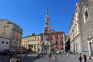 Piazza del Gesù - Naples Italie 2015