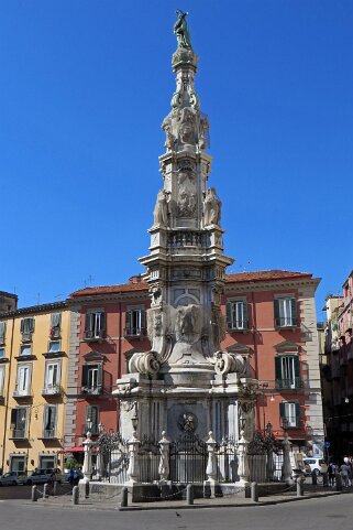 Piazza del Gesù - Naples Italie 2015