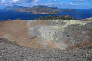 Vulcano 391 m Italie 2015