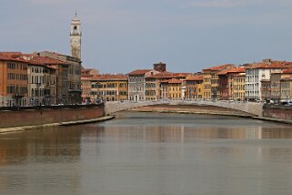 Ponte di Mezzo - Pisa Italie 2015