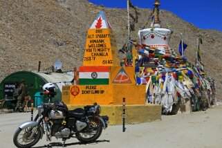 Chang La 5360 m Ladakh 2016