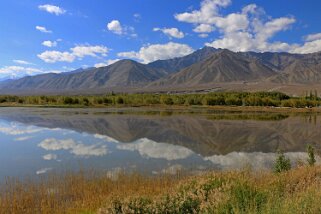 Lac près de Leh Ladakh 2016