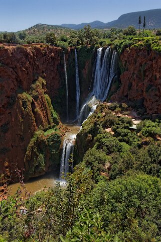 Cascades d'Ouzoud Maroc 2016