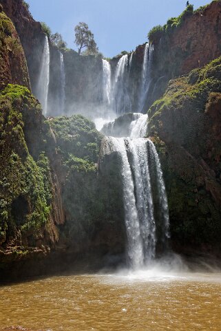 Cascades d'Ouzoud Maroc 2016