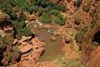 Cascades d'Ouzoud Maroc 2016
