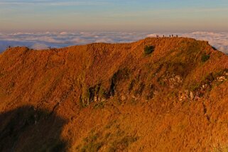 Batur 1717 m Indonésie 2017