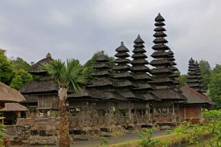 Temple de Taman Ayun Indonésie 2017