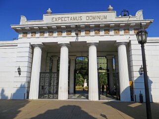 Entrée Cimetière de Recoleta - Buenos Aires Patagonie 2018