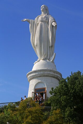 Cerro San Cristobal - Santiago de Chile Patagonie 2018