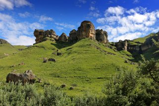 Maloti-Drakensberg Park - Mkhomazana Valley Afrique du Sud 2019