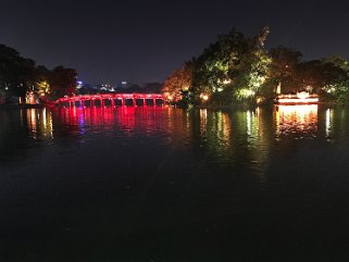 Hanoï - Lac de Hoan Kiem Vietnam 2019