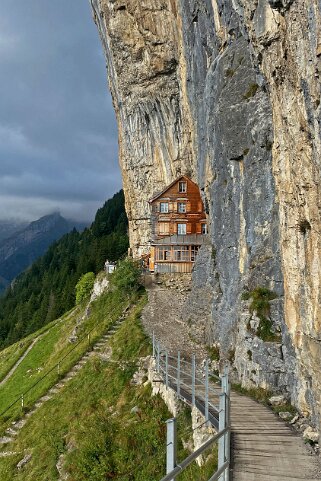 Berggastaus Äscher Wildkirchli - Alpstein Appenzell 2021