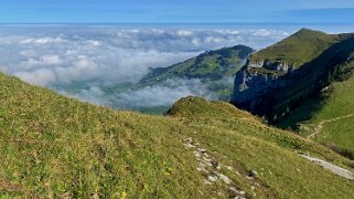 Hoher Kasten 1794 m - Alpstein Appenzell 2021