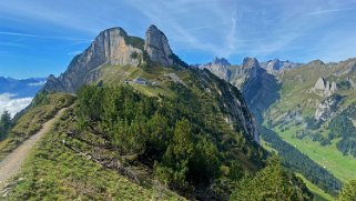 Stauberenkanzel 1860 m - Alpstein Appenzell 2021
