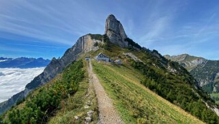 Stauberenkanzel 1860 m - Alpstein Appenzell 2021