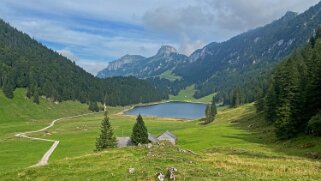 Sämtisersee 1207 m - Alpstein Appenzell 2021