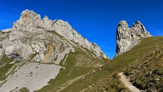 Widderalpsattel 1855 m - Alpstein Appenzell 2021