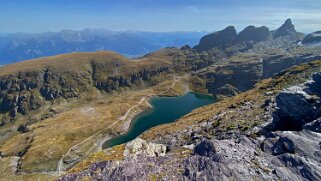 Schwarzsee 2372 m - Pizol Appenzell 2021