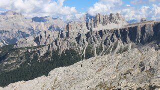 Nuvolau 2575 m - Cima Ambrizola 2715 m Dolomites 2022