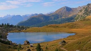 Lago di Valparola 2168 m Dolomites 2022