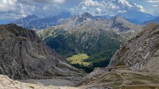 Nuvolau 2575 m - Cima Ambrizola 2715 m - Averau 2648 m Dolomites 2022