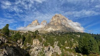 Sossolungo 3181 m - Sassopiatto 2969 m Dolomites 2022