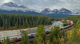 Morant's Curve - Bow Valley - Parc National de Banff Canada 2023