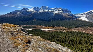 Mont Athabasca 3479 m - Wilcox Pass Trail - Parc National de Jasper Canada 2023