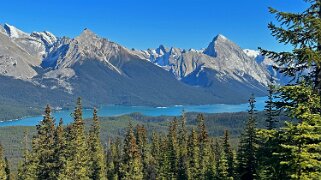 Maligne Lake - Parc National de Jasper Canada 2023