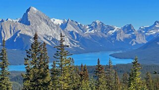 Maligne Lake - Parc National de Jasper Canada 2023