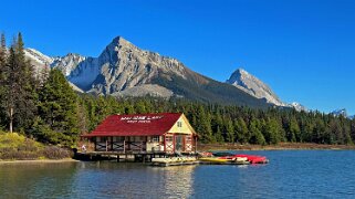 Maligne Lake - Parc National de Jasper Canada 2023