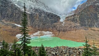 Cavell Pond - Cavell Glacier - Parc National de Jasper Canada 2023