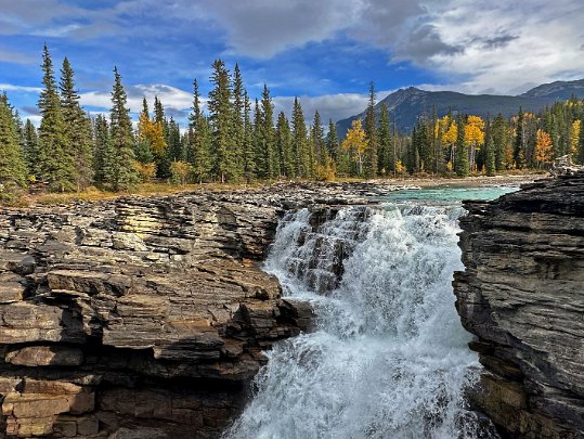 Athabasca Falls - Parc National de Jasper Alberta - Canada
