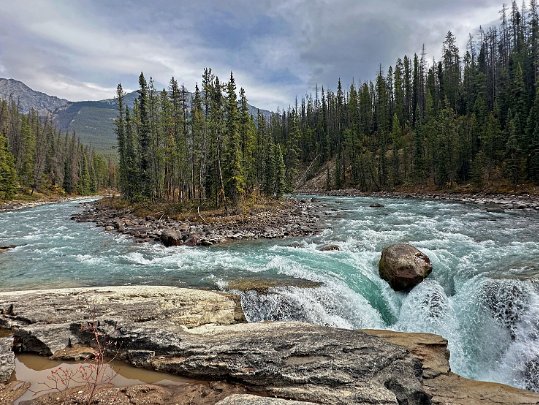 Sunwapta Falls - Parc National de Jasper Alberta - Canada