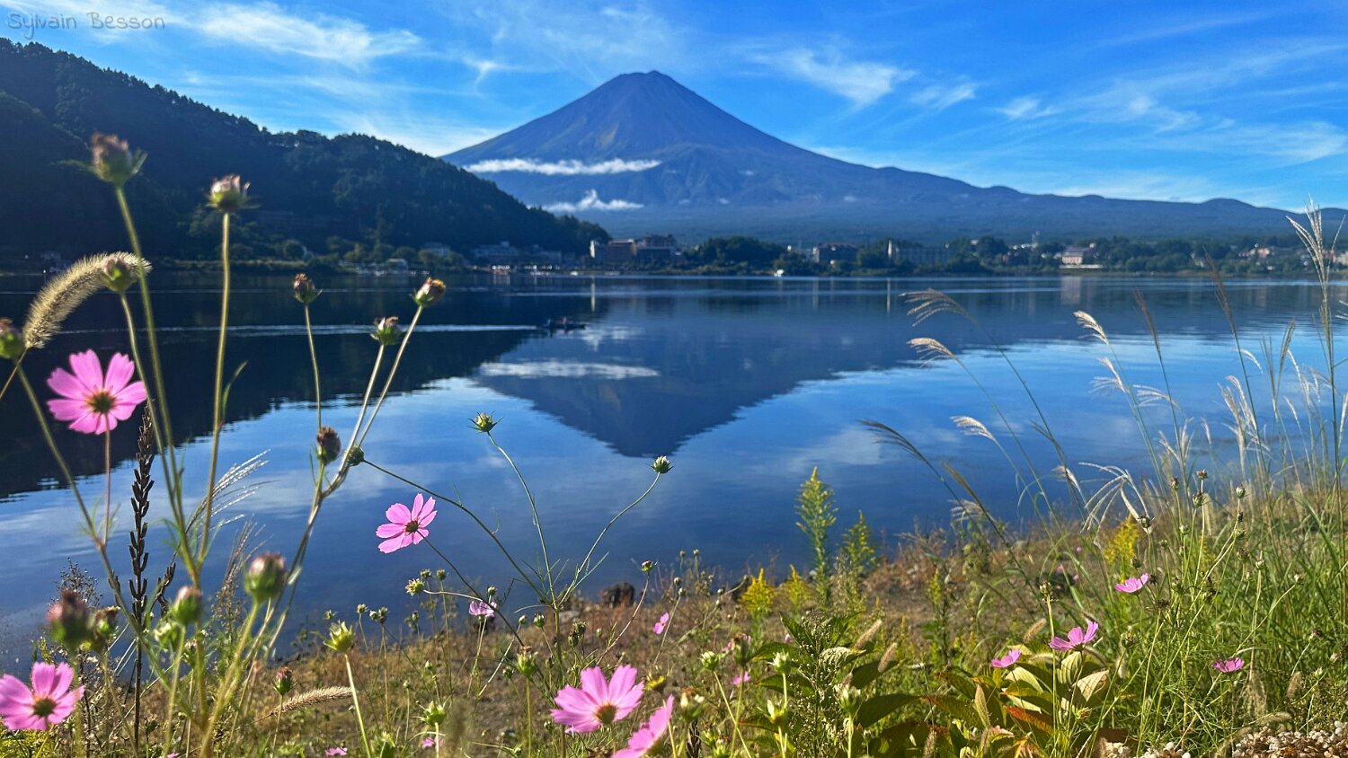 Lac Kawaguchi - Fujikawaguchiko - Mont Fuji 3776 m Japon 2025